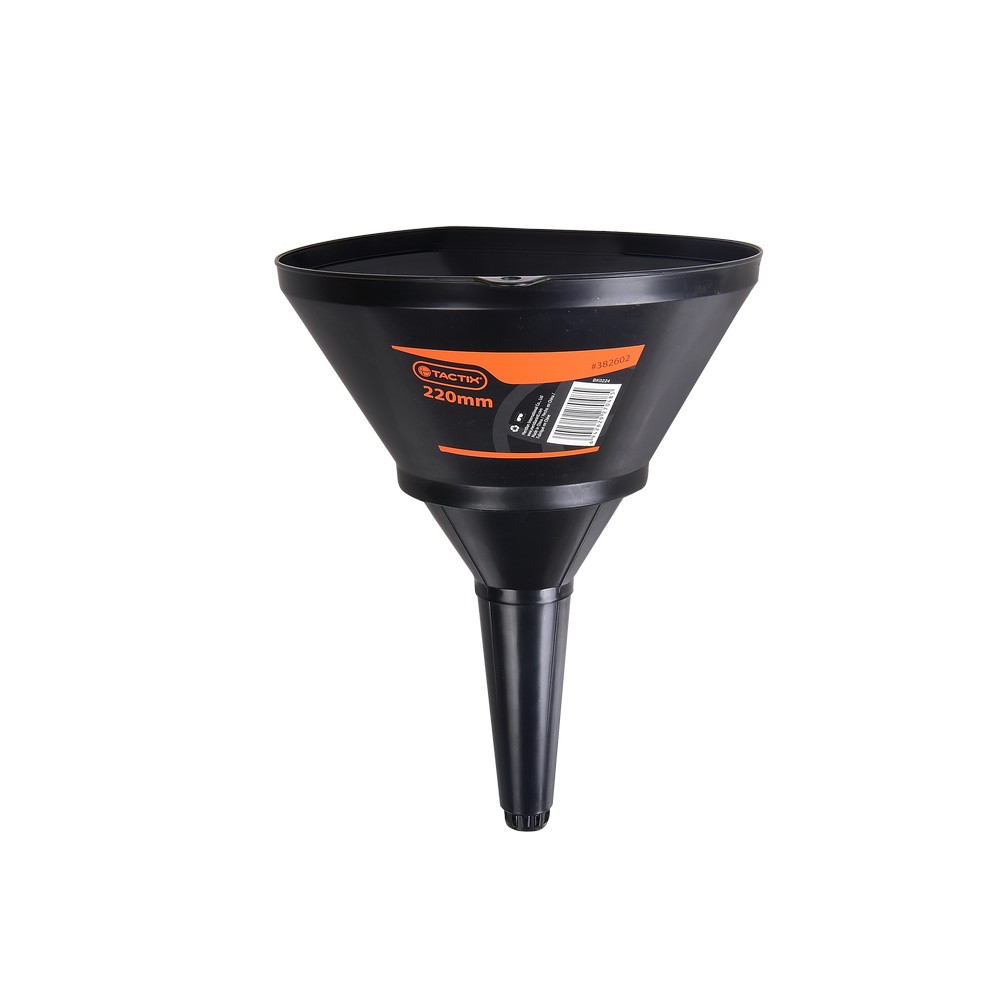 PHỄU RÓT NHIÊN LIỆU TACTIX 382602 BẰNG NHỰA 22CM