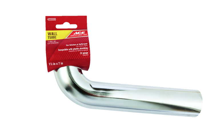 ỐNG ĐỒNG NỐI BỒN RỬA CHÉN VÀ TƯỜNG ACE 3.8X17.8CM