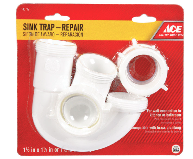 ỐNG XẢ CHỮ J ACE NHỰA 3.8X3.8CM