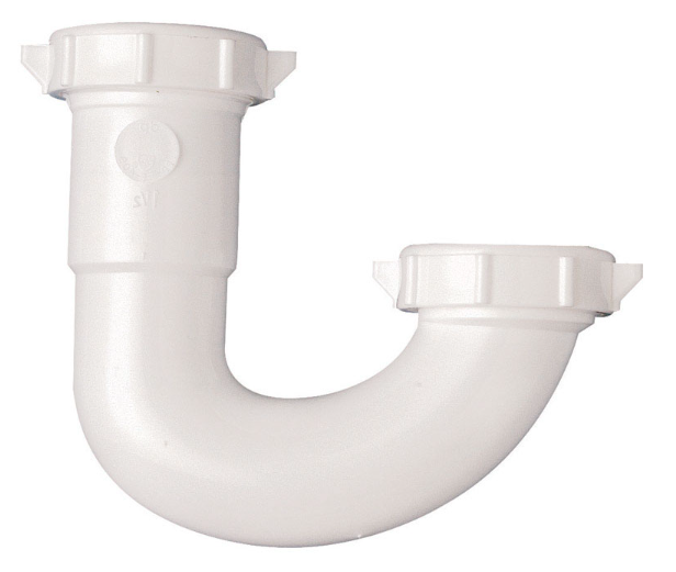 XI PHÔNG CHỮ J CHO BỒN RỬA ACE 3.8CM-NHỰA TRẮNG