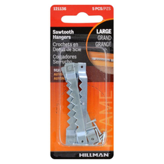 5 MÓC TREO RĂNG CƯA THÉP HILLMAN TẢI TRỌNG 453G