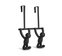 MÓC CỬA TREO ĐỒ NHỰA UMBRA BUDDY ĐEN 32X21X11CM