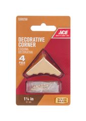 4 NẸP GÓC TRANG TRÍ TỦ/RƯƠNG ACE 1.5X3.3CM ĐỒNG
