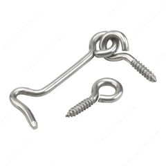GÓI 2 MÓC CỬA KÈM VÍT ACE KÍCH THƯỚC 7.62CM THÉP