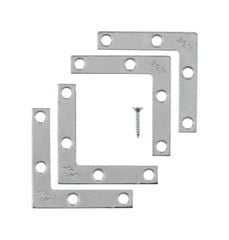 ACE BỘ 4 BẢN LỀ CHỮ L MẠ KẼM 6.35 X 1.27CM