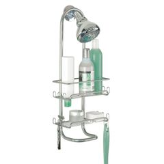 KỆ THÉP TREO VÒI TẮM 2 TẦNG MÀU BẠC CLASSICO