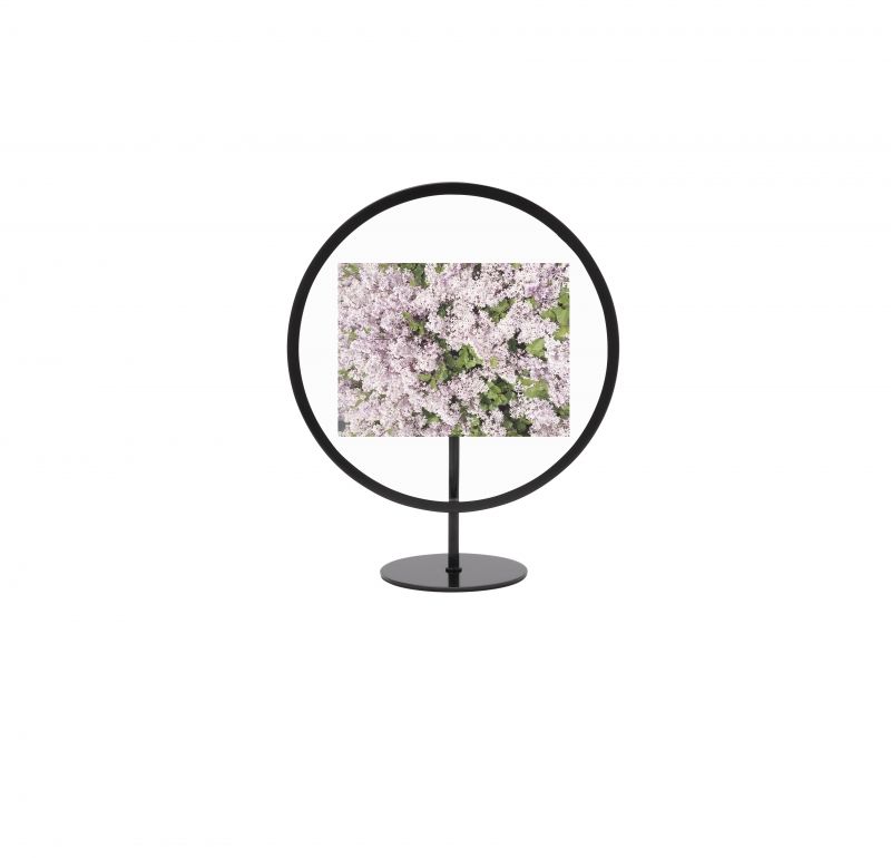 KHUNG ẢNH TRÒN UMBRA THỦY TINH 10X15CM MÀU ĐEN