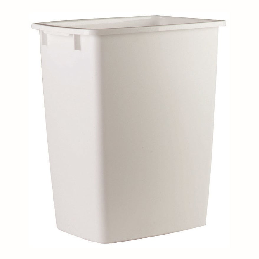 RUBBERMAID THÙNG RÁC NHỰA KHÔNG NẮP 34L MÀU TRẮNG