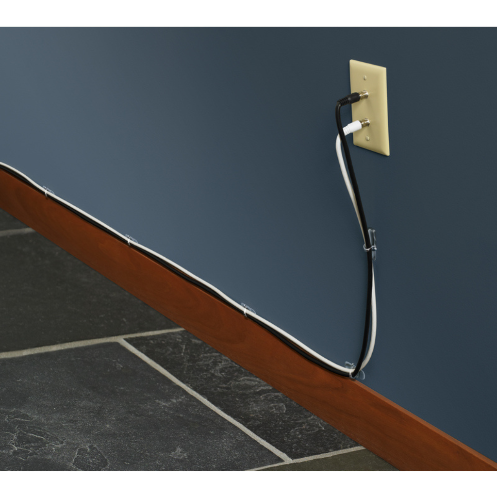 8 KẸP DÂY CỠ NHỎ BẰNG NHỰA 3M COMMAND 1.9CM