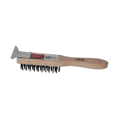 BÀN CHẢI THÉP CÁN CONG CÓ ĐỒ CẠO ACE 27.9x3.81CM