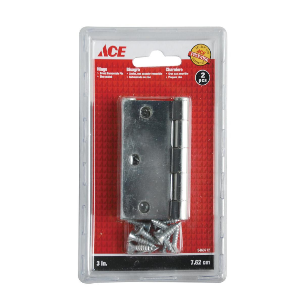 BẢN LỀ CỬA ACE KẼM 7.62CM