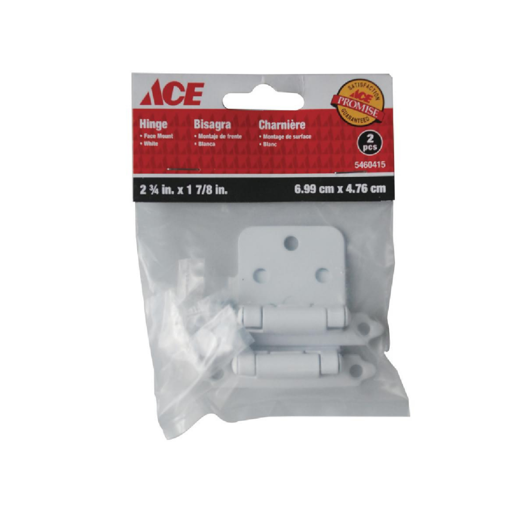 BẢN LỀ KÈM VÍT ACE BẰNG THÉP 6.99 X 4.76 CM