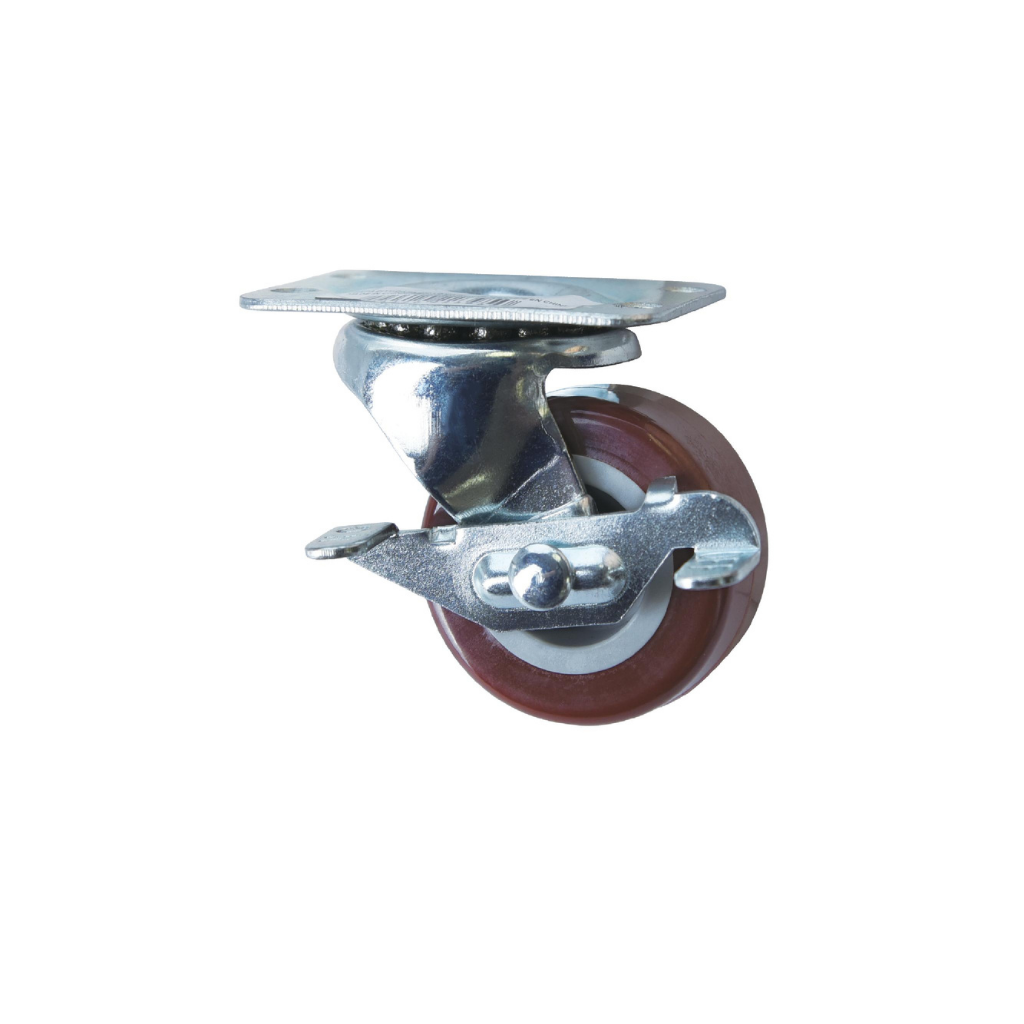 BÁNH XE ĐẨY 50MM KHUNG THÉP CÓ CHỐT KHÓA ACE