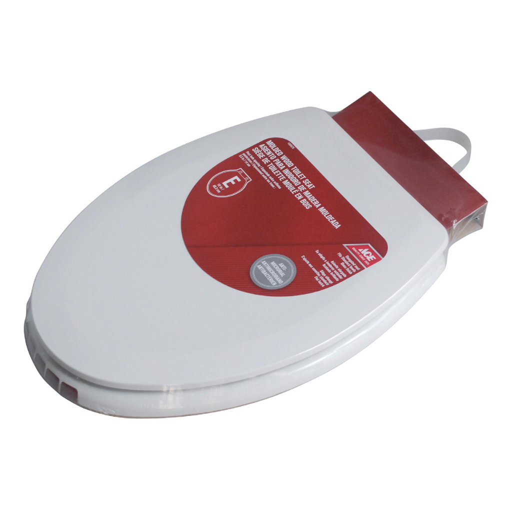 ACE BỆ NGỒI TOILET BẰNG GỖ ÉP OVAN 48.3CM