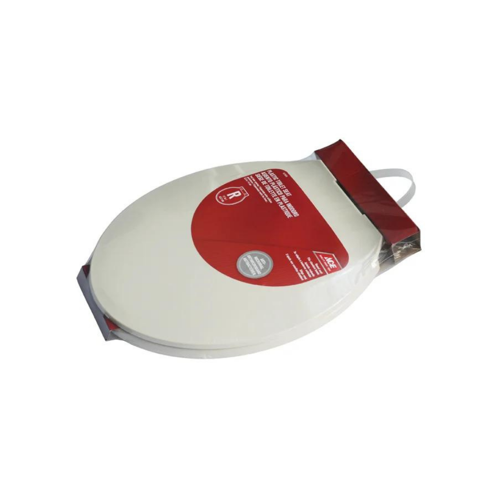 ACE BỆ NGỒI TOILET BẰNG NHỰA CÓ ĐỆM ÊM TRÒN 43.2CM