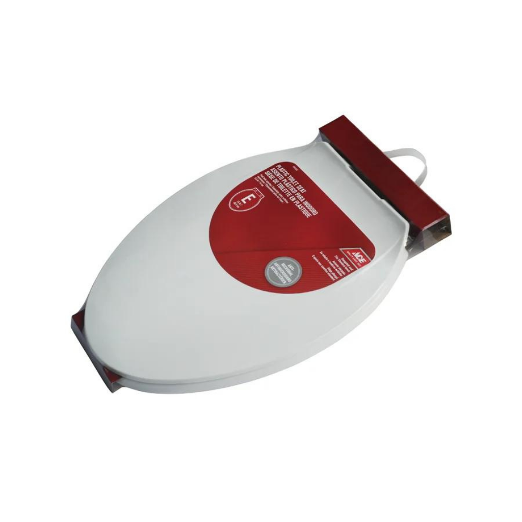 ACE BỆ NGỒI TOILET BẰNG NHỰA CÓ ĐỆM ÊM OVAN 48.3CM