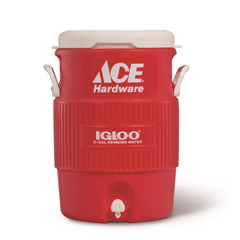 BÌNH NƯỚC ĐÁ GIỮ LẠNH CÓ VÒI NHỰA IGLOO ĐỎ 19L