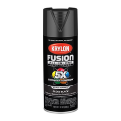 KRYLON SƠN XỊT BÓNG KẾT HỢP SƠN LÓT 340G ĐEN