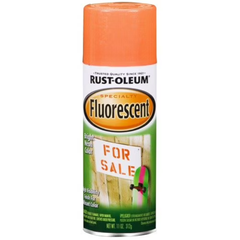 BÌNH SƠN XỊT MÀU CAM DẠ QUANG RUST-OLEUM 325ML
