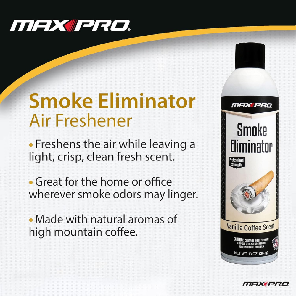 BÌNH XỊT KHỬ MÙI KHÓI MAX-PRO 370G