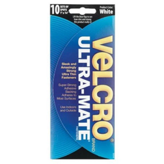 BỘ 10 CUỘN KHOÁ DÁN 2.5 X 1.9CM VELCRO MÀU TRẮNG