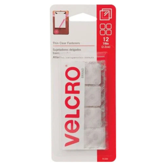 BỘ 12 BĂNG GAI DÁN HÌNH VUÔNG HIỆU VELCRO 2.22 CM