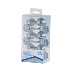 GÓI 12 MÓC TREO RÈM NHÀ TẮM DẠNG MÓC HÚT HOME PLUS