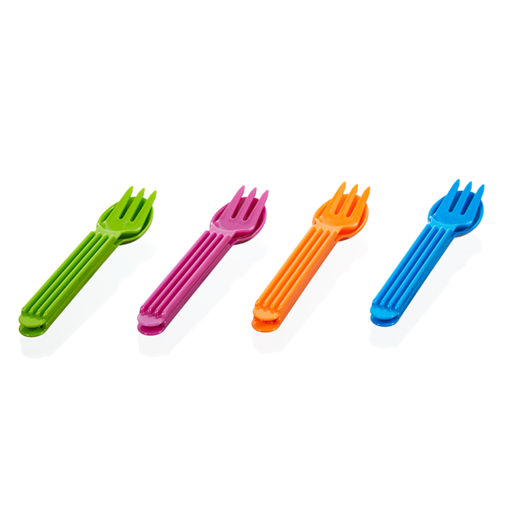 BỘ 2 CÁI MUỖNG NĨA ARROW BẰNG NHỰA