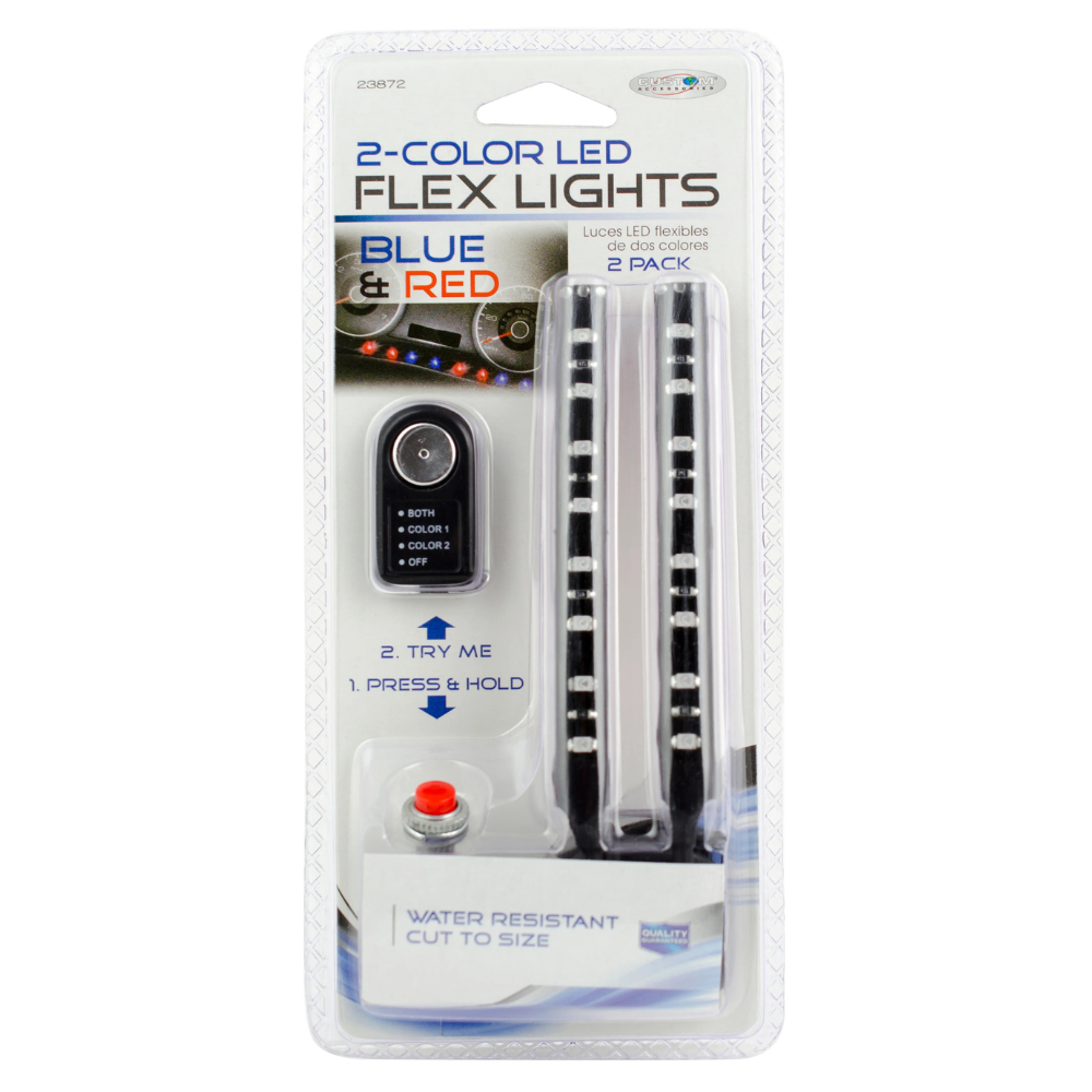 BỘ 2 ĐÈN LED 30.48M XANH&ĐỎ CUSTOM ACCESSORIES