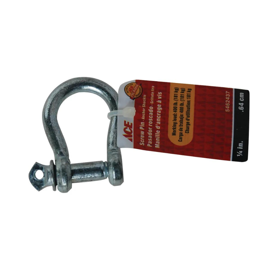 BỘ 2 VÒNG CHỐT VẶN REN AN TOÀN 6.3MM/181KG ACE