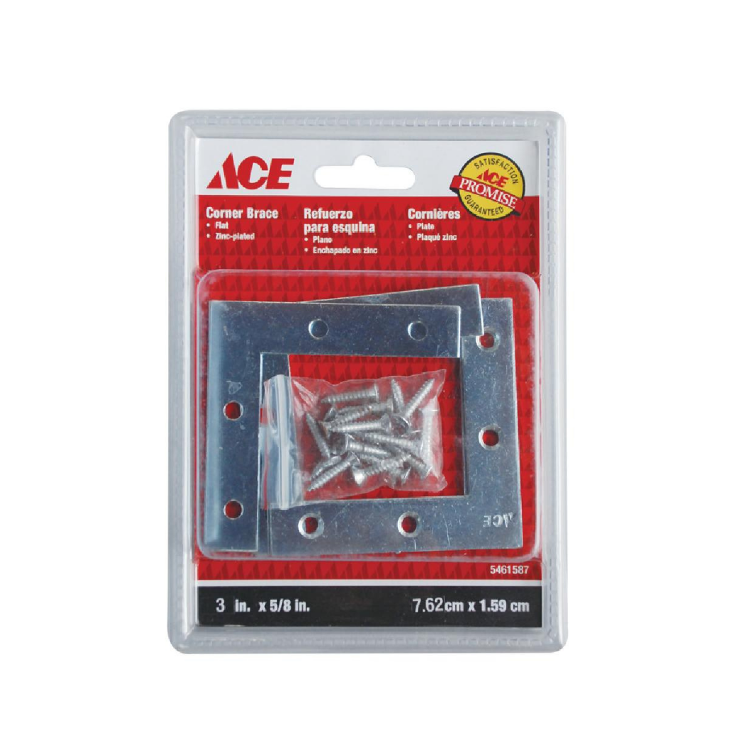 ACE BỘ 4 BẢN LỀ CHỮ L MẠ KẼM 8.9 X 1.59CM