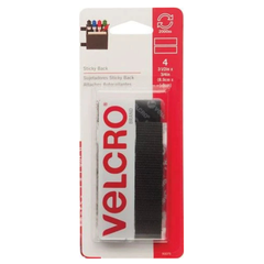 GÓI 4 MIẾNG DÁN TỰ DÍNH 8.9X1.9CM VELCRO ĐEN