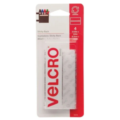 GÓI 4 MIẾNG DÁN TỰ DÍNH 8.9X1.9CM VELCRO TRẮNG