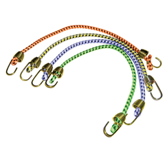BỘ 4 DÂY RÀNG CAO SU 2 ĐẦU MÓC THÉP KEEPER 25.4CM