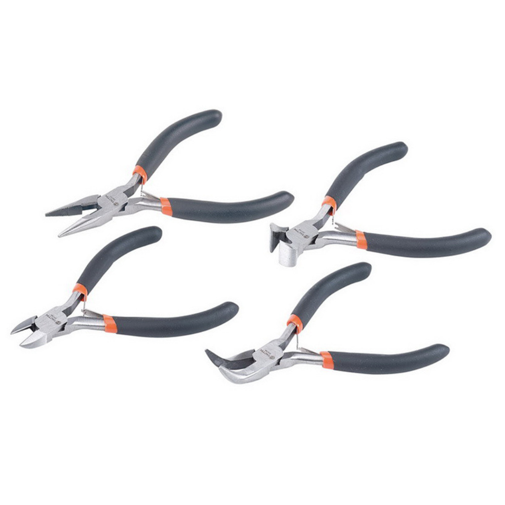 BỘ 4 KÌM CẮT MINI TACTIX BẰNG THÉP 120/110/100MM