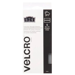 BỘ 5 ĐAI DÁN 2 MẶT VELCRO MÀU KIM 10.2 X 2.5CM