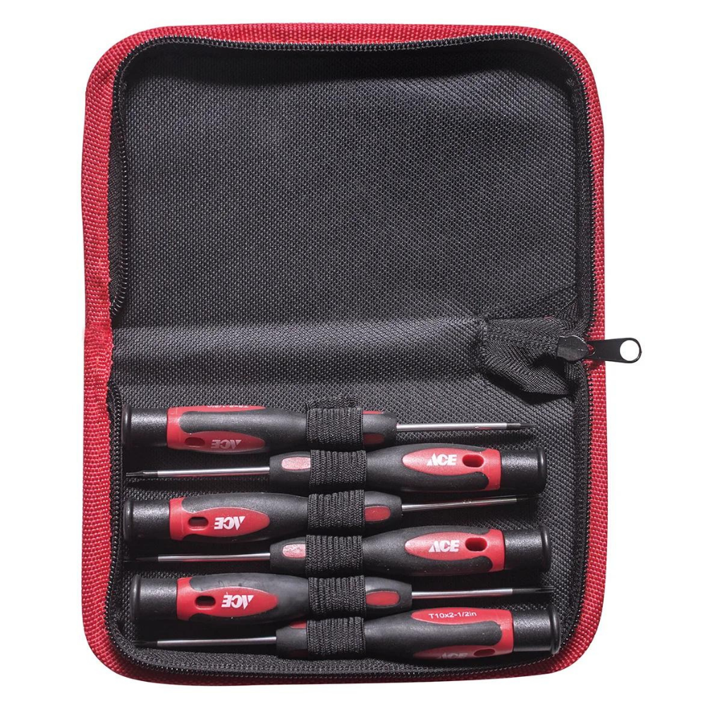 BỘ 6 TUA VÍT ĐẦU SAO TORX ACE