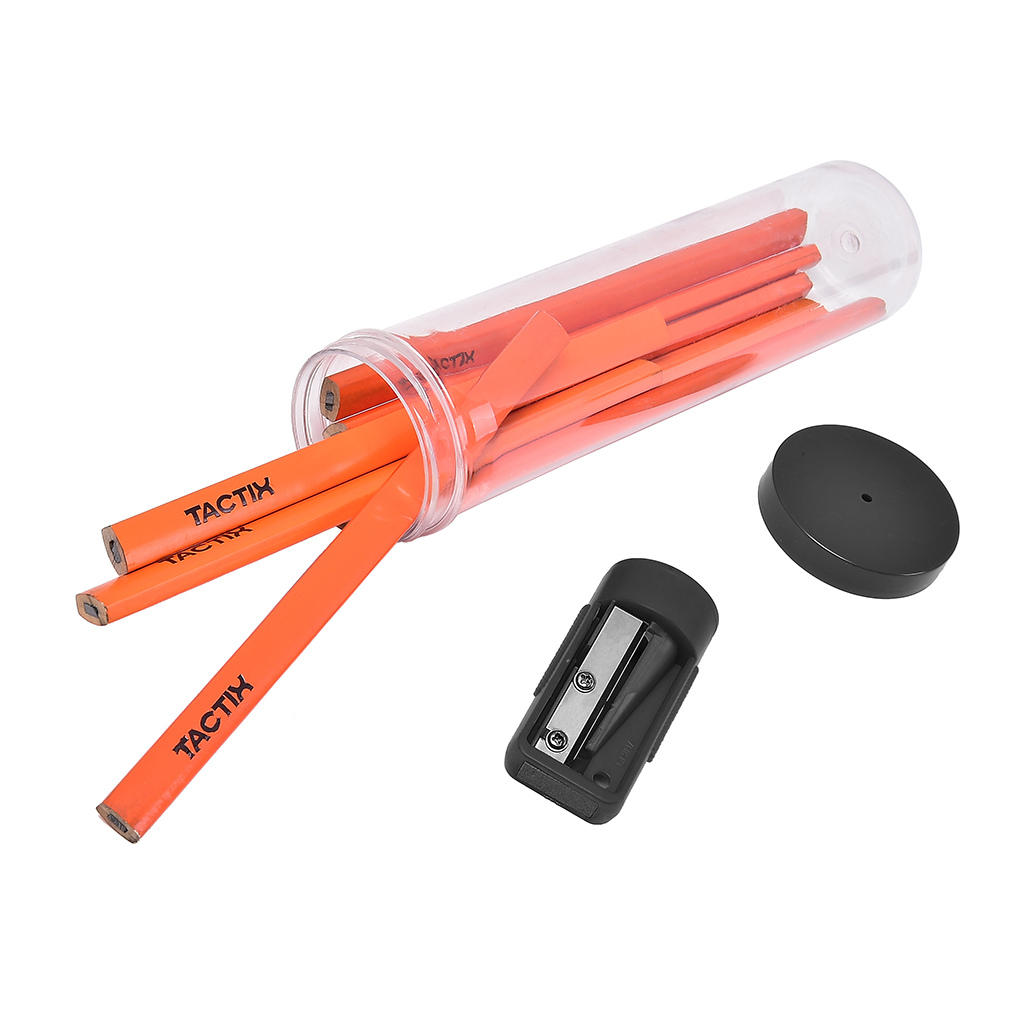 BỘ 8 BÚT CHÌ KĨ THUẬT VÀ ĐỒ CHUỐT TACTIX 175MM