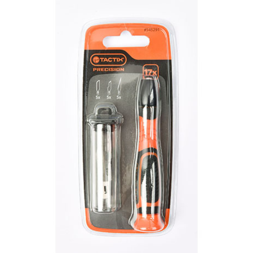 BỘ DAO KHẮC 17 MÓN TACTIX 545291 BẰNG KIM LOẠI