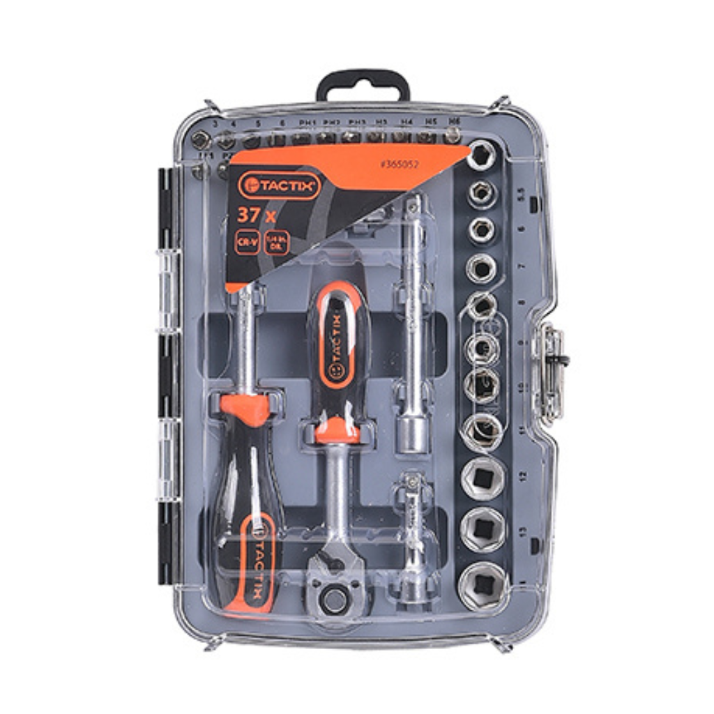 BỘ 37 DỤNG CỤ TACTIX BẰNG CROM VANADI