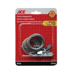 BỘ 3 MÓC TREO TRANH KÈM VÍT ACE TẢI TRỌNG 22.68KG