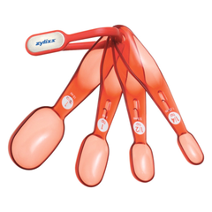 BỘ MUỖNG ĐONG BẰNG NHỰA ABS ZYLISS-ĐỎ