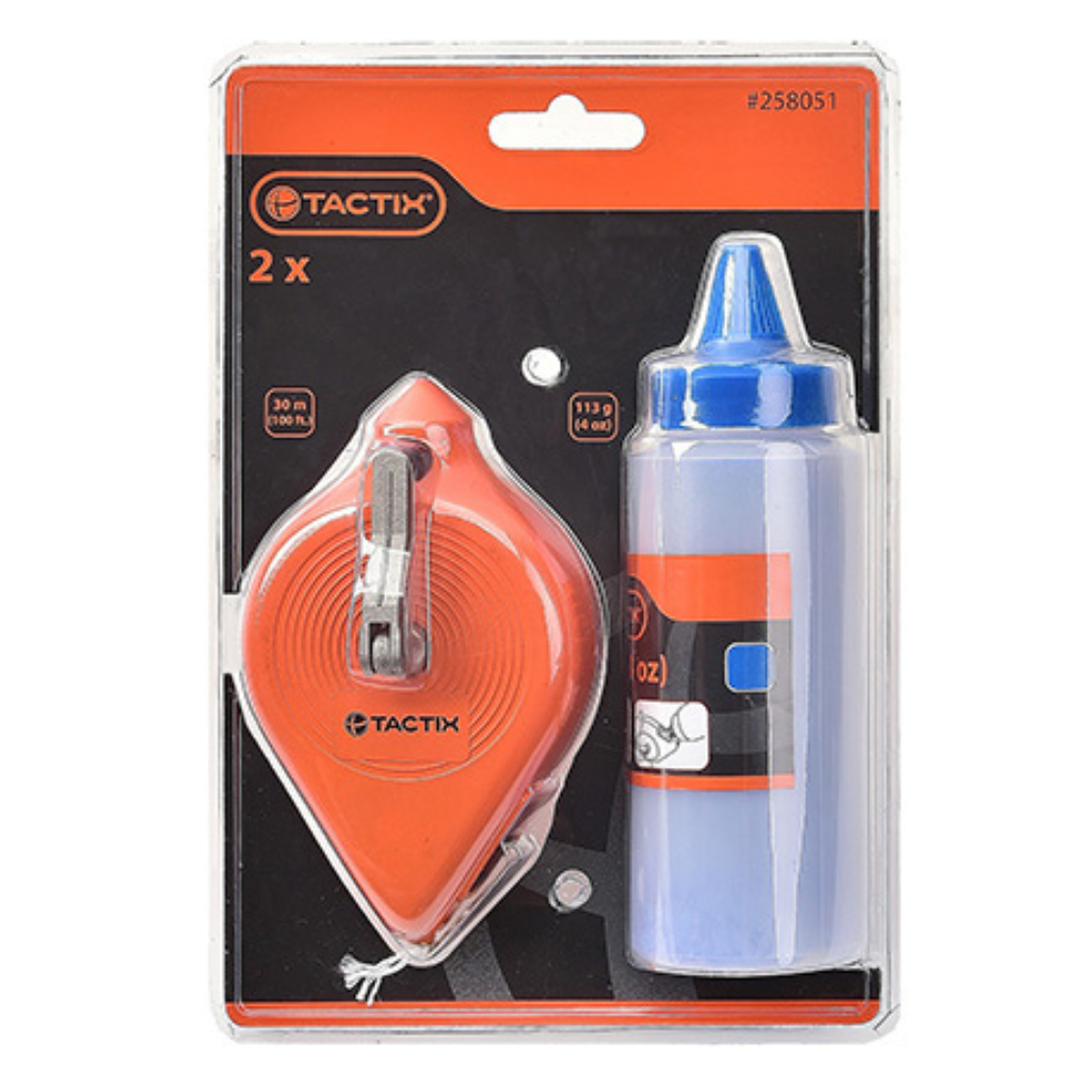 BỘ PHẤN VÀ THƯỚC KẼ XÂY DỰNG TACTIX258051 30M 113G