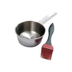GRILL MARK BỘ CHẢO BẰNG THÉP VÀ CỌ DÙNG CHO BBQ