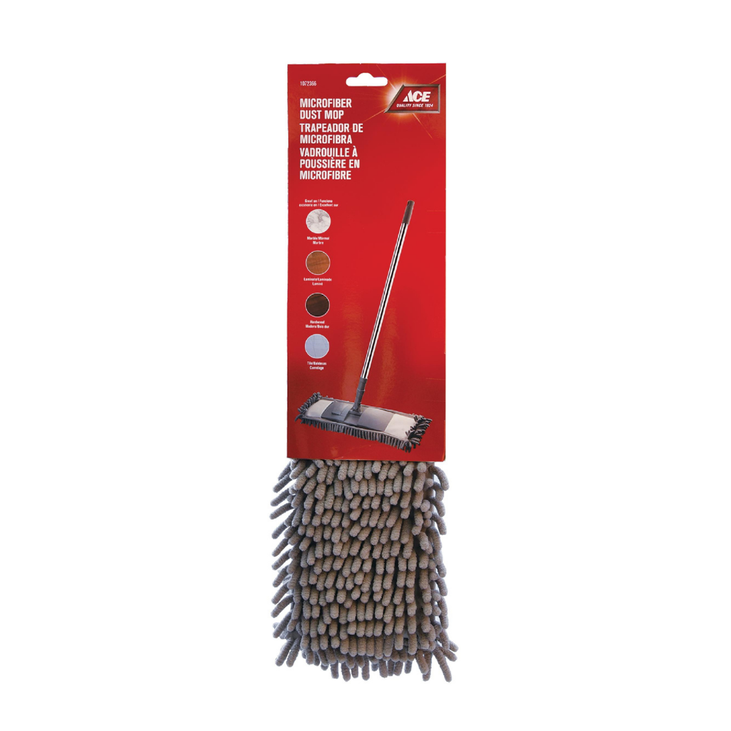 ACE CÂY LAU NHÀ BẰNG NHỰA ĐẦU VẢI TỔNG HỢP 117CM