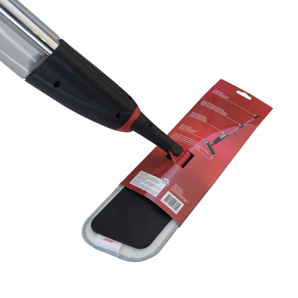 ACE CÂY LAU NHÀ ĐẦU CHỮ NHẬT CÁN THÉP DÀI 125CM