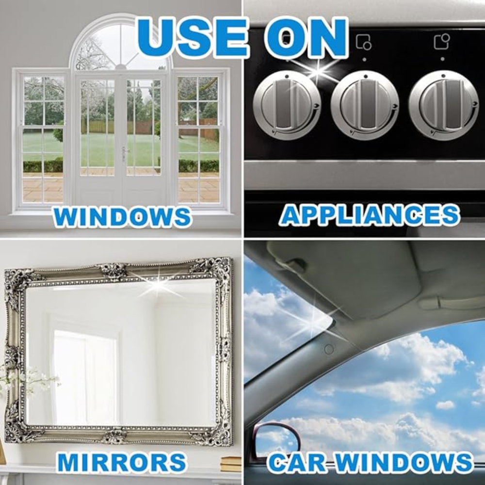 GLASS PLUS CHAI XỊT VỆ SINH KÍNH 907G