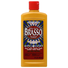 BRASSO CHAI KEM ĐÁNH BÓNG KIM LOẠI KHÔNG MÙI 235ML
