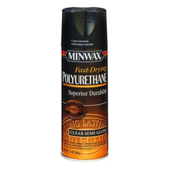 MINWAX CHAI XỊT PHỦ BÓNG TRONG SUỐT MẶT GỖ 327ML