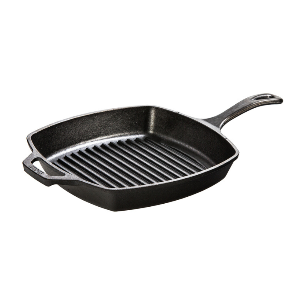 LODGE CHẢO NƯỚNG BẰNG GANG 26.6CM